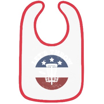 Discover Disc Golf Player American Disc Golfer Bibs