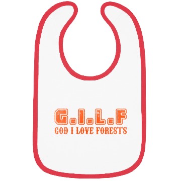 Discover God I love forests Bibs