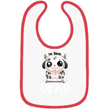 Discover Horror Dog Halloween Spooky Dog Lover Gothic Dog Bibs