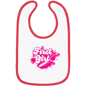 Discover First Girl Bibs