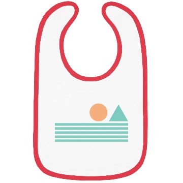 Discover Retro Sunrise Bibs