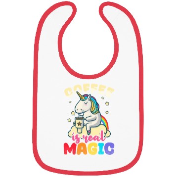 Discover Unicorn Coffee Is Real Magic Bibs