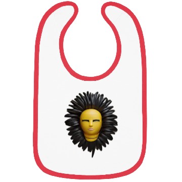 Discover Default trend design sun flower human Bibs