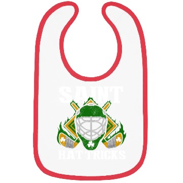 Discover Saint Hattricks Hockey St Patricks Day Bibs