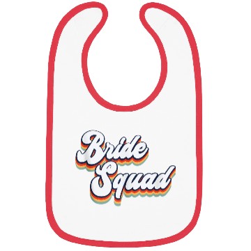 Discover Bride Squad Bachelorette Party Bibs