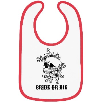 Discover Bride Or Die Halloween Bachelorette Party Bibs