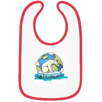 Discover Save The Polar Bear Bibs