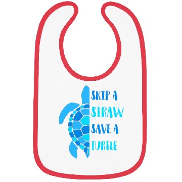 Discover Skip A Siraw Save A Turtle Bibs