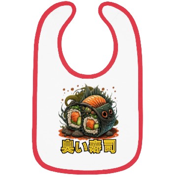 Discover stinky sushi Bibs