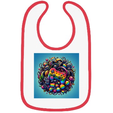 Discover Controller Lovefest Gaymer Bibs