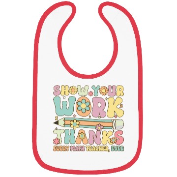 Discover Groovy School Teacher Bibs