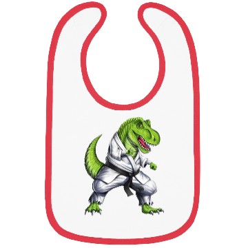 Discover T-Rex Dinosaur Karate Bibs