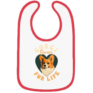 Discover Corgi Mom Dad Corgi Owner For Life Bibs