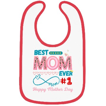 Discover happy Mother's Day #1 Bibs