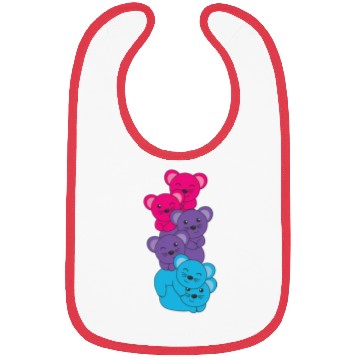 Discover Androgynous Flag Pride Lgbtq Cute Mouse Bibs