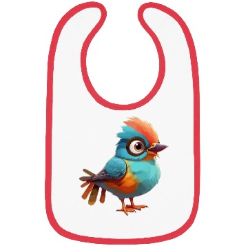 Discover Colorful bird animal Bibs
