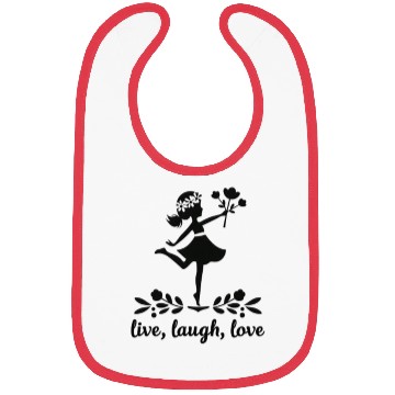 Discover Live, laugh, love Bibs