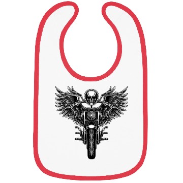 Discover Motorcycle, skull and street-style wing Bibs