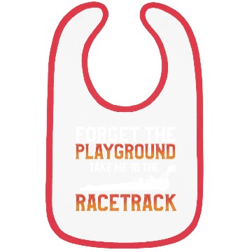 Discover Racetrack Drag Racing dragster Bibs