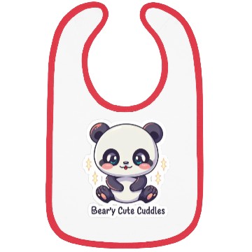 Discover Panda Lover: Beary Cuddles Bibs