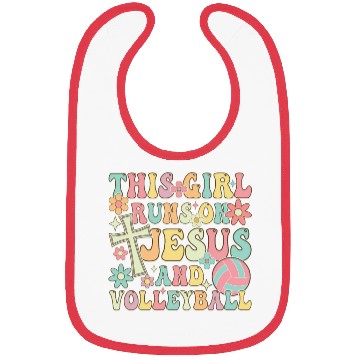 Discover Volleyball Girl Bibs