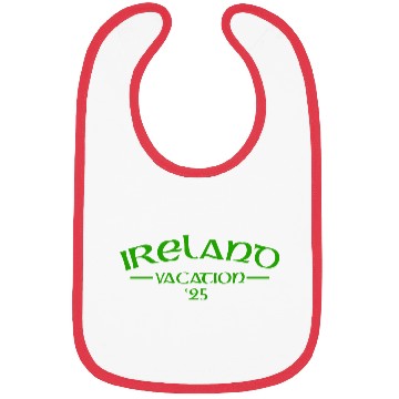 Discover Ireland Vacation 2025 Irish Holiday Bibs