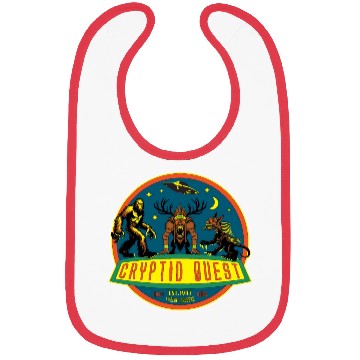 Discover Cryptid Quest Bibs
