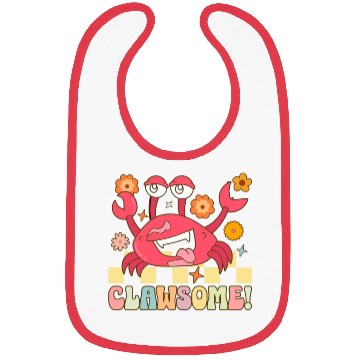 Discover Groovy Crab Lover Seafood Lover Bibs