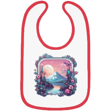 Discover Landscape Silver mountain who loves landscape Bibs