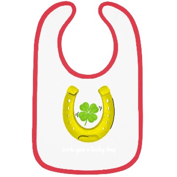Discover Irish you a lucky day Bibs