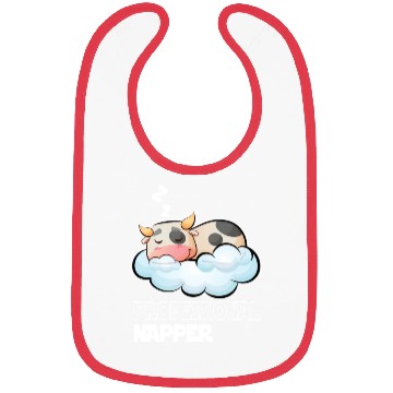 Discover Professional Napper Cow Sleeping Late Riser Bibs
