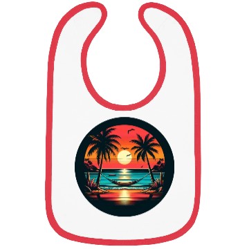 Discover Summer Serenity: Sunset Beach Escape Bibs