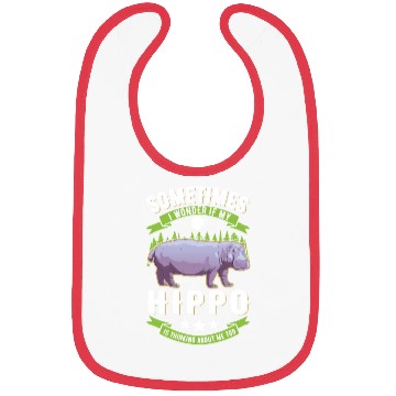 Discover Hippo Gift Bibs