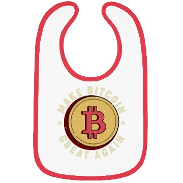 Discover Make Bitcoin Great Again Bibs