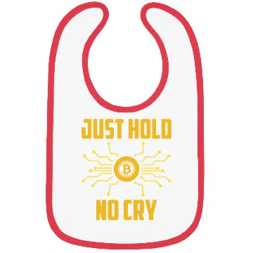 Discover Just Hold No Cry Bibs