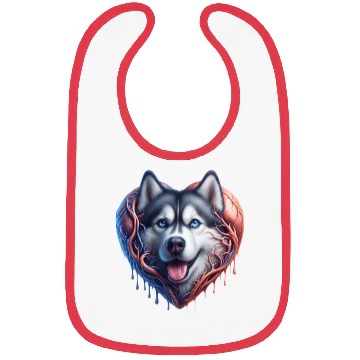 Discover Husky Harmony: Heartwarming Merch Collection Bibs