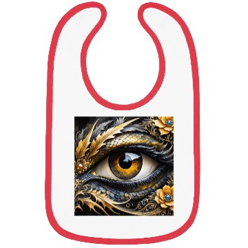 Discover Dragon Eyes Bibs