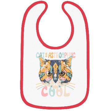 Discover CAT-ASTROPHIC COOL ,funny Cat slogan ,cat lovers. Bibs