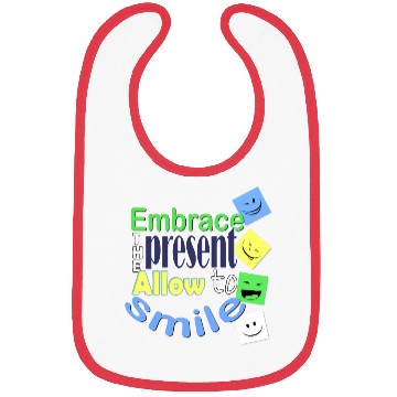 Discover Allow to Smile Bibs