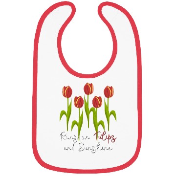 Discover Tulips Garden Tulip Flowers Bibs