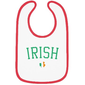 Discover St. Patrick's Day Irish College Shamrock Bibs