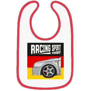 Discover Racing Car Hood of Spirit Racing Germany Bibs