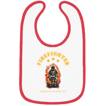 Discover Firefighter Heroes Among Us Bibs