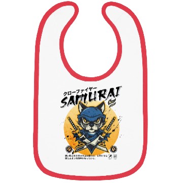 Discover Samurai Cat, Ninja Cat, Cat Assassin, Warrior Cat Bibs