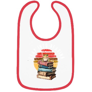 Discover Leap Into Reading, Happy Leap Reading Day Teacher Bibs
