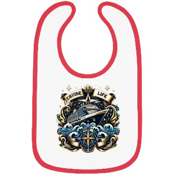 Discover Living the Cruise Life Bibs