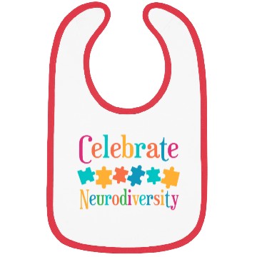 Discover Celebrate Neurodiversity Bibs