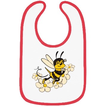 Discover Cute bee baby Bibs