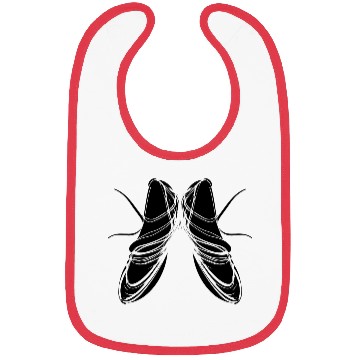 Discover Ballet Shoes Sketch Bibs