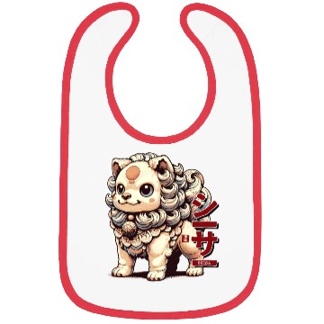 Discover Chibi Shisa - Japanese Sacred Creature Bibs